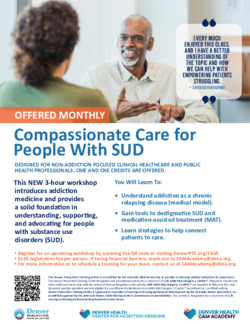 CAM Academy Compassionate Care for People With SUD Workshop_2025