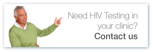 HIV Testing Contact Us Button