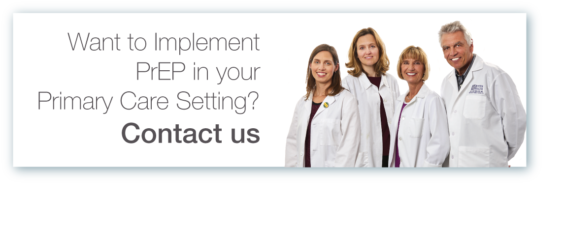 PrEP and PEP contact us button